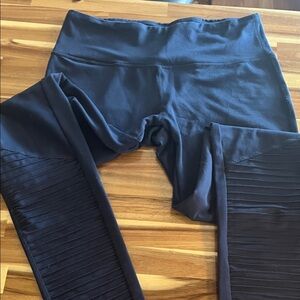 Black High-Waisted Leggings